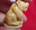 龍婆公250x牙雕虎王 滿滿的手刻符